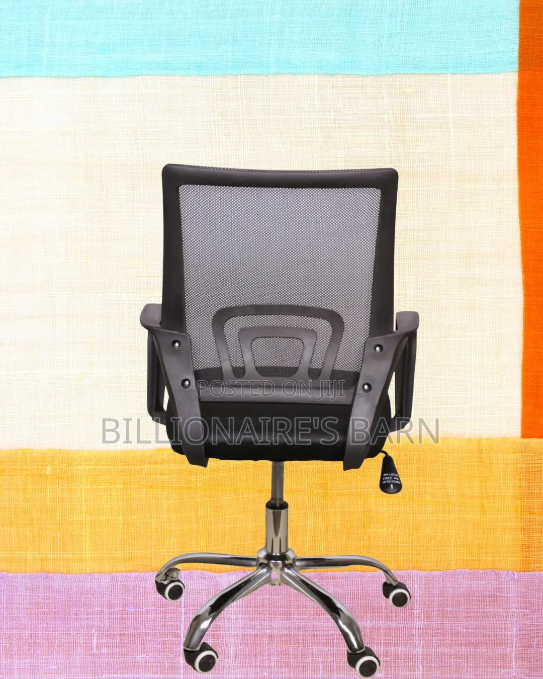 Secretarial Mesh Office Chair (Sleek) — Restocked!