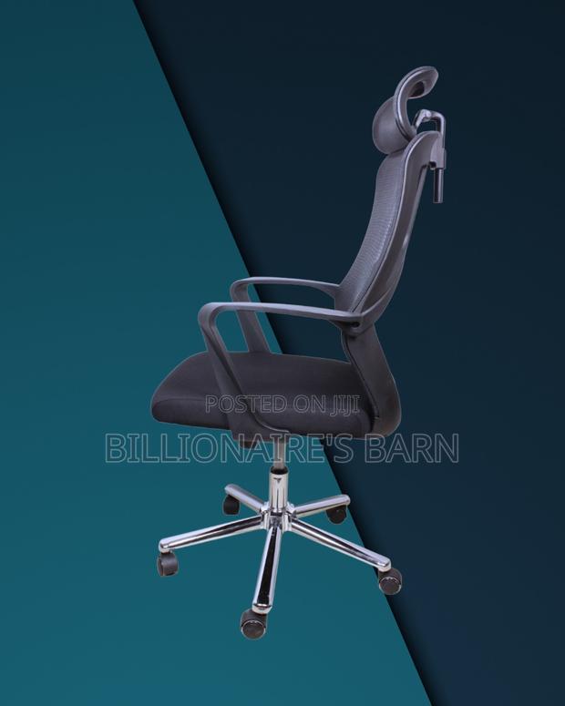 High Back Mesh Office Chair (Quiet-roll) — Only A Few Left