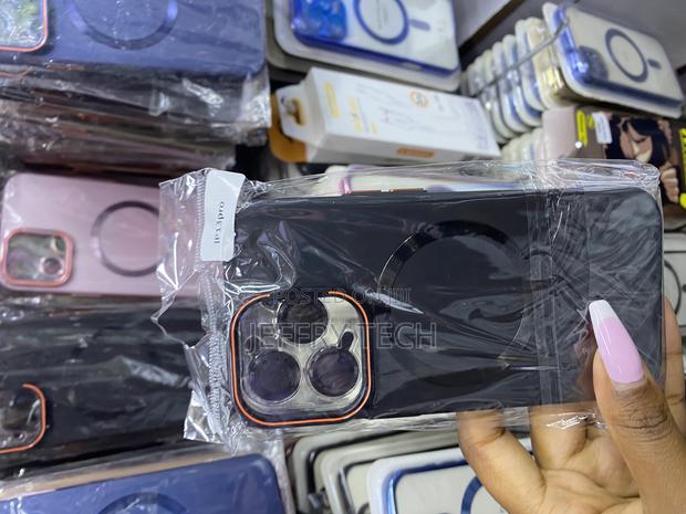 Aqwsdf iPhone 13 Pro Magsafe Case With Lens Protector /Stand - main view