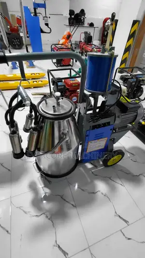 Single Bucket Milking Machine Single Phase Stainless Bucket.