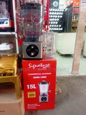 Signature 15l  Commercial Blender With Extra 5l Jar