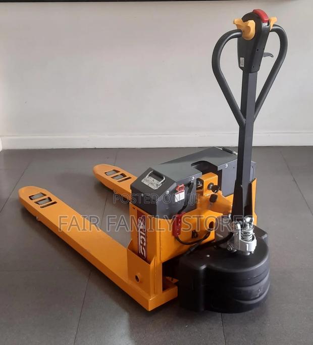 Semi Electric Pallet Truck 3000kg - thumbnail 4