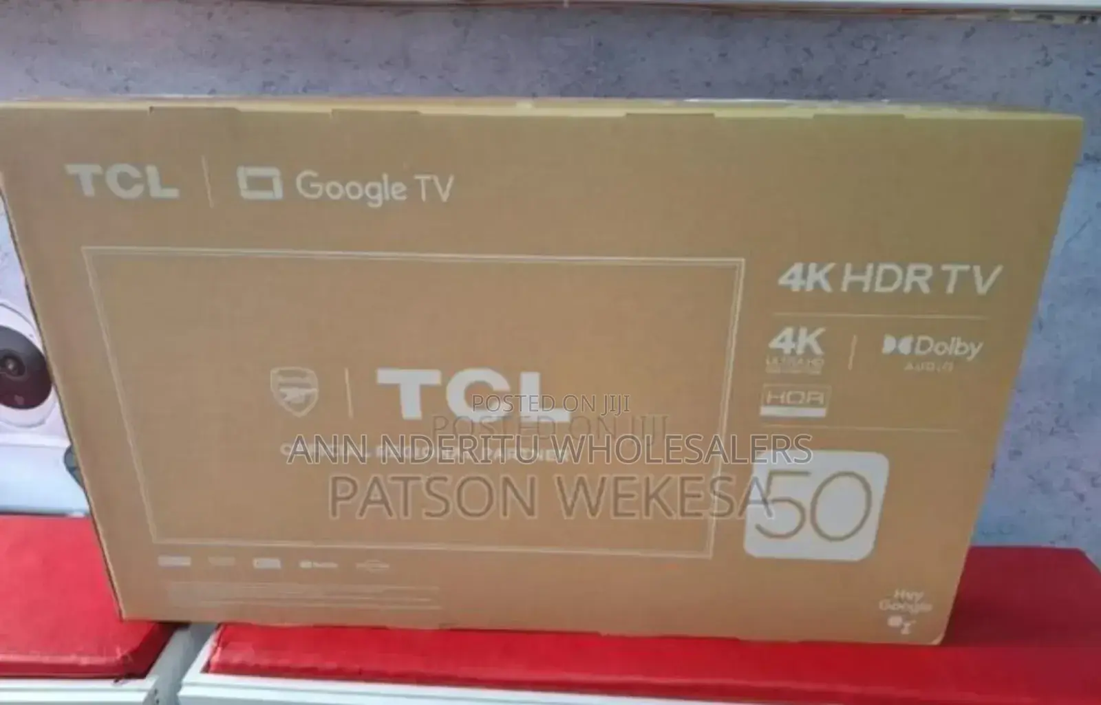 50 Inch TCL Qled Smart Tv