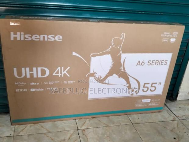 Hisense 55a6 Android Tv - (Flawless Screen), 2-Year Warranty