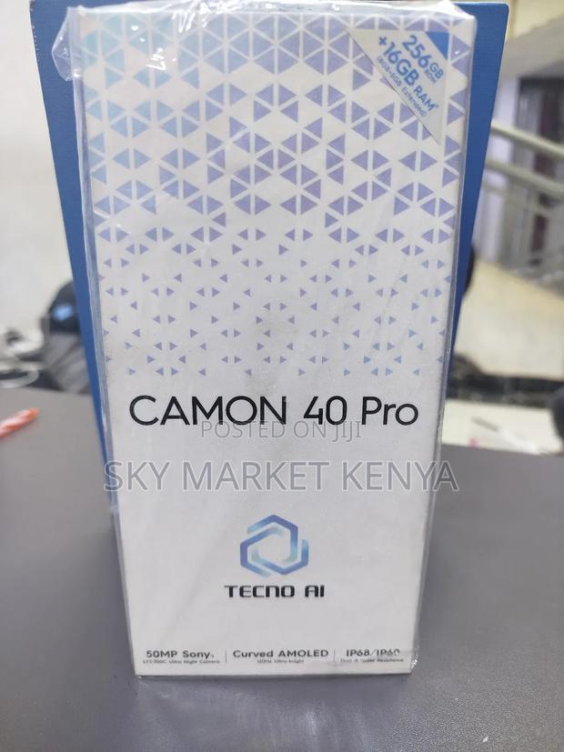 New Tecno Camon 40 Pro 256 GB Black - thumbnail 3
