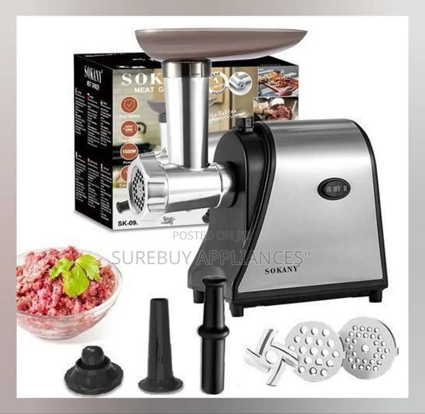 Sokany Multifunctional/ Commercial Electric Meat Mincer