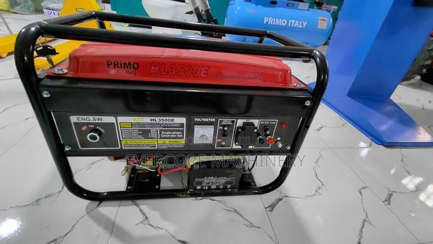 Primo Italy Hl3500e Keystart Petrol Generator 3.5kva . - thumbnail 3