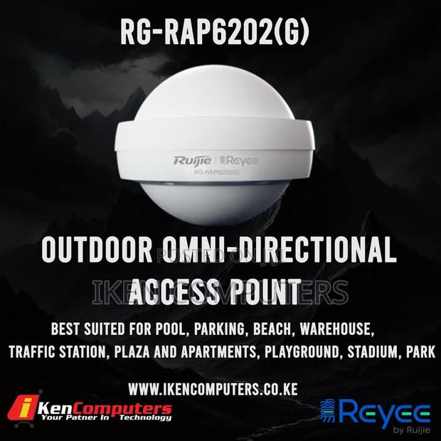 Ruijie Reyee Rg-Rap6202(G) Wi-Fi 5 Ac1300 Outdoor Omni-Directional