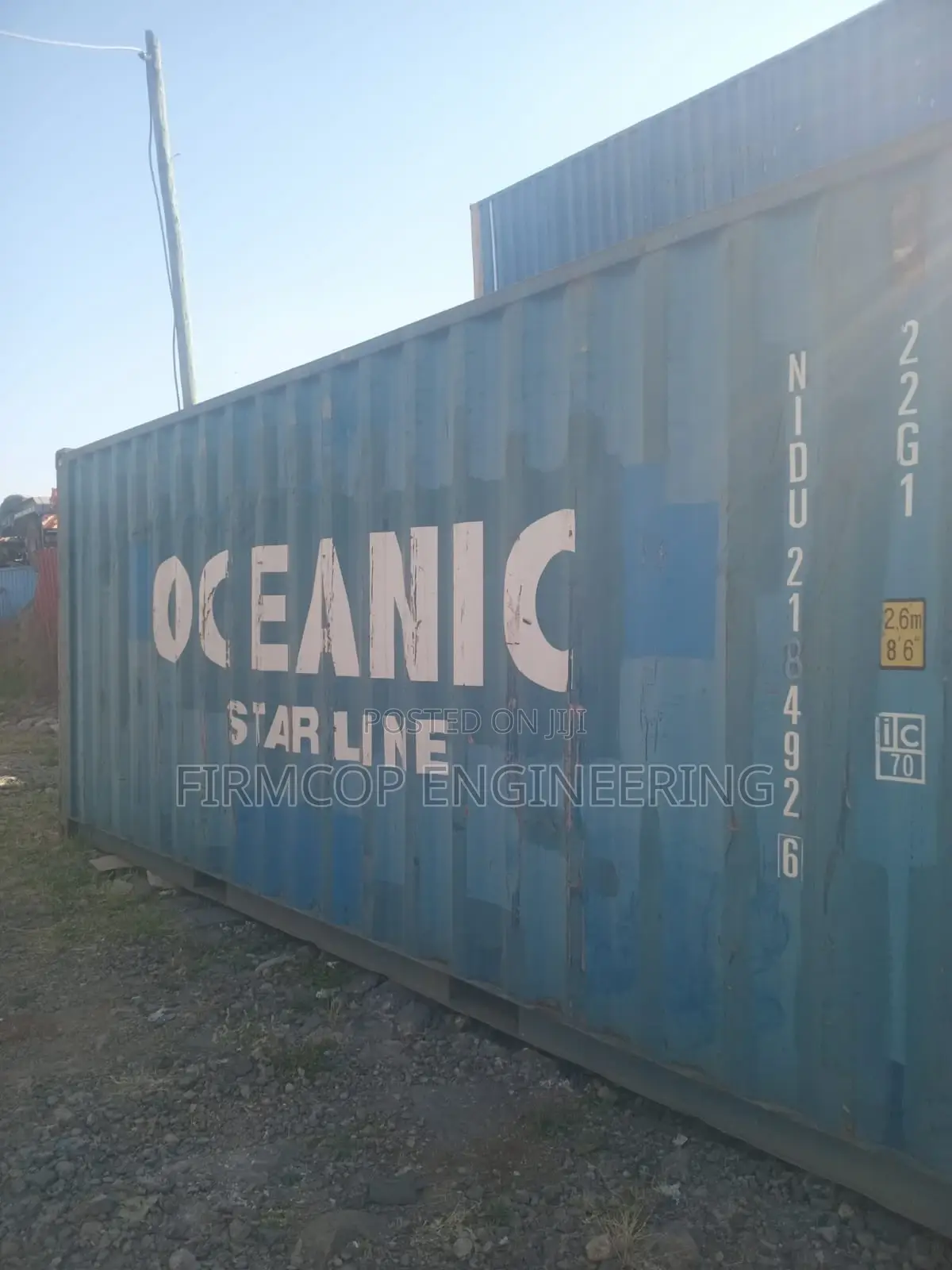 Containers Ready for Sale-Documented