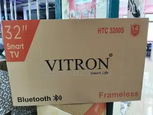 Vitron Htc3200s, 32" Smart Frameless Android Led Tv, With Bluetooth,