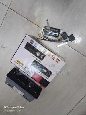 Car Mp3 Player With Bluetooth, Usb Port and Aux Audio Input