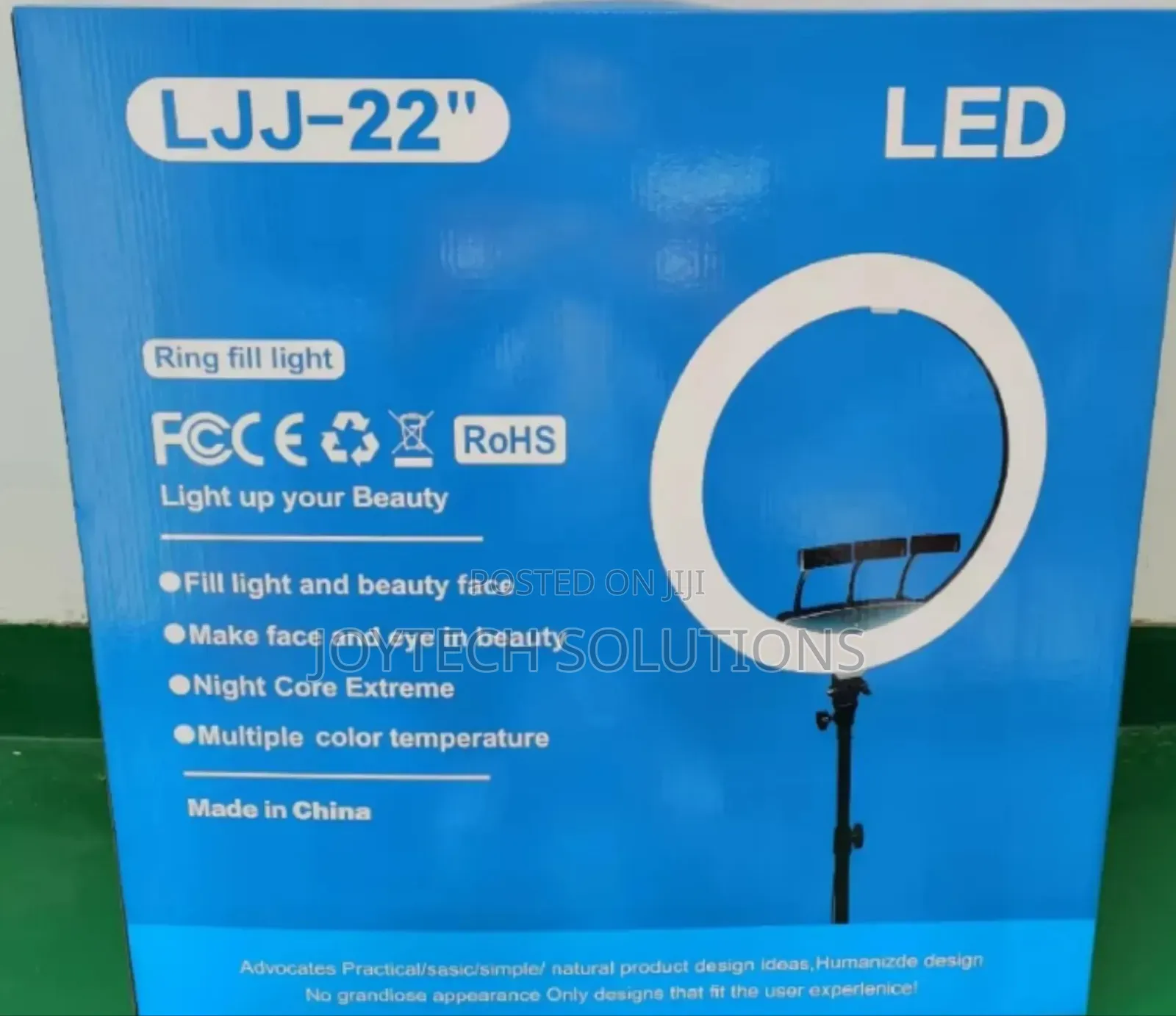 Ring Right Tick-Tock Video Making Light 22inch Ring Light.