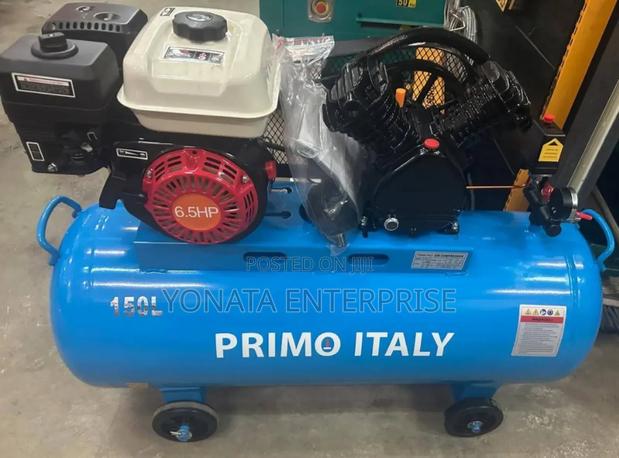 150l Petrol Primo Italy Air Compressor - main view