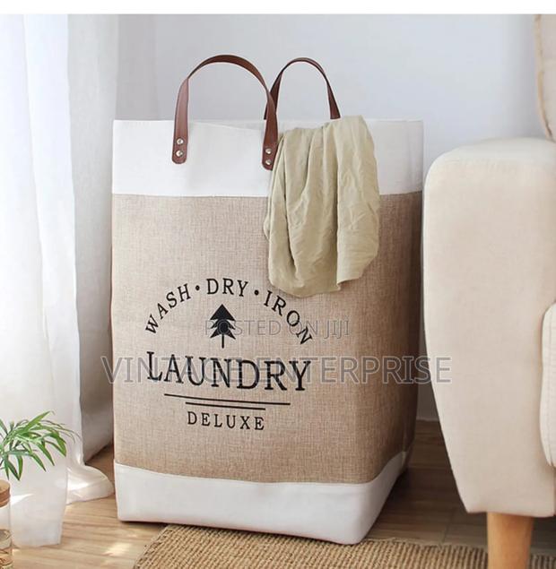 Foldable Laundry Deluxe Basket - main view
