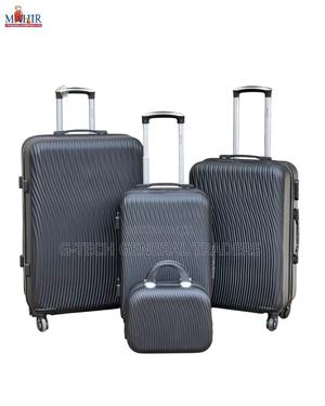 Hardshell 4in1 Double Zip Fiber Suitcase - thumbnail 2