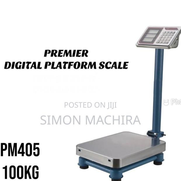 100kg Platform Scale - main view