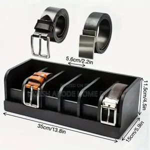 Premium Bamboo Belt Organizer
Size: 35×15×11cm