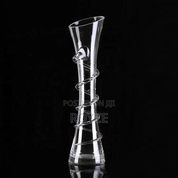 Crystal Clear Stem Flower Vase