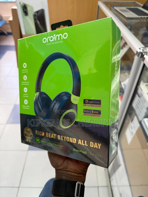 Oraimo Boompop 2 Headphones - thumbnail 2