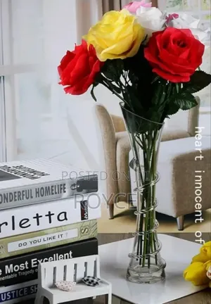 Crystal Clear Stem Flower Vase