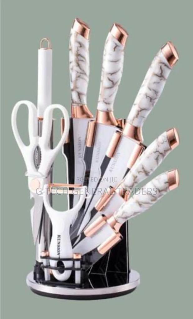 Generic Marble Knife Set Heavy Duty