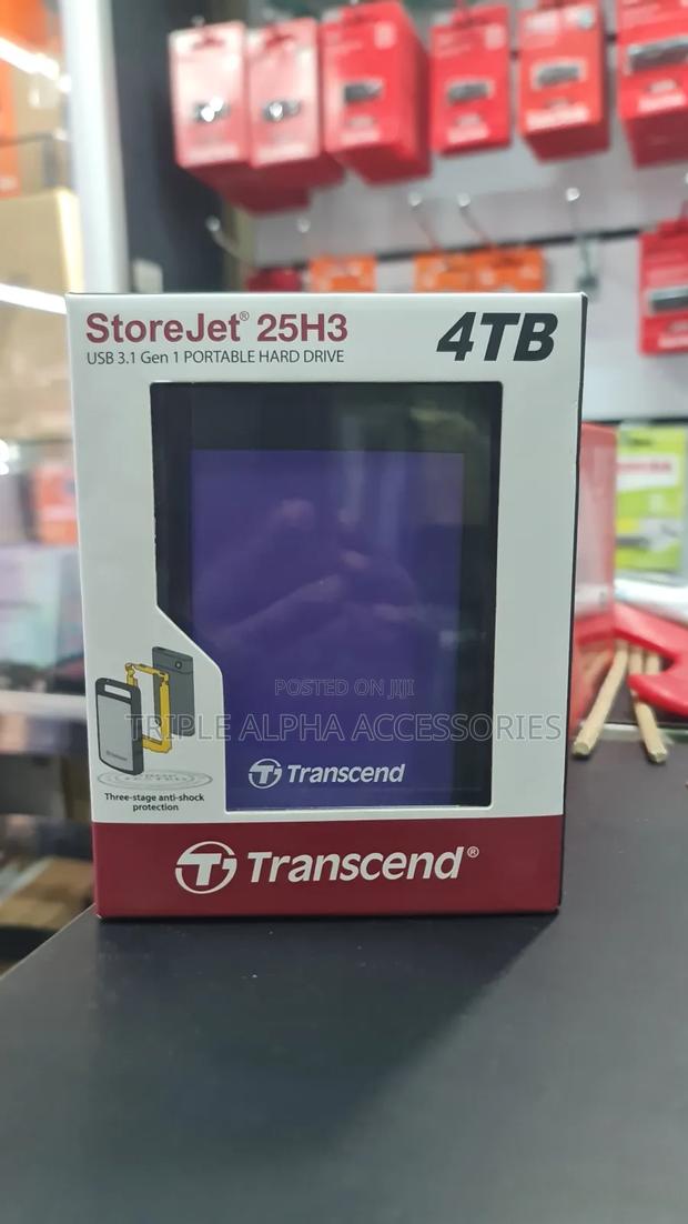 Transcend 4tb Portable Hard Drive - main view