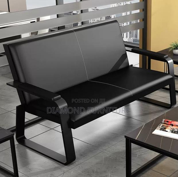 Office Furniture; Comfortable {5-Seater} Office Reception Sofa Seating - thumbnail 9