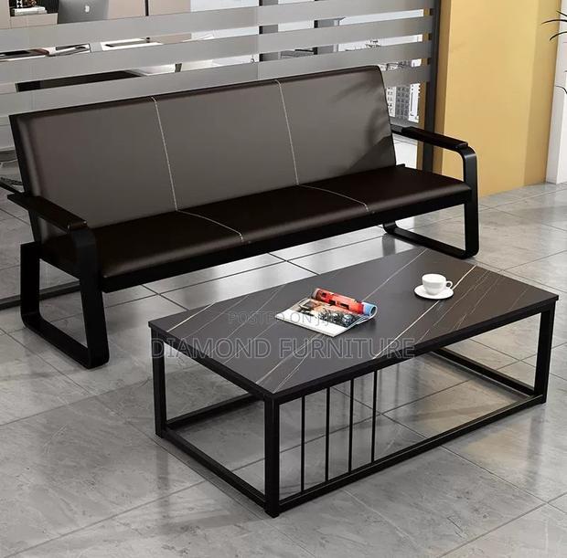 Office Furniture; Comfortable {5-Seater} Office Reception Sofa Seating - thumbnail 11