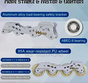 High Premium 4 Wheel Sleek Skates
