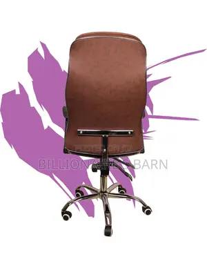 Heavy-Duty Ergonomic Executive Leather Chair | High-Density Foam Seat