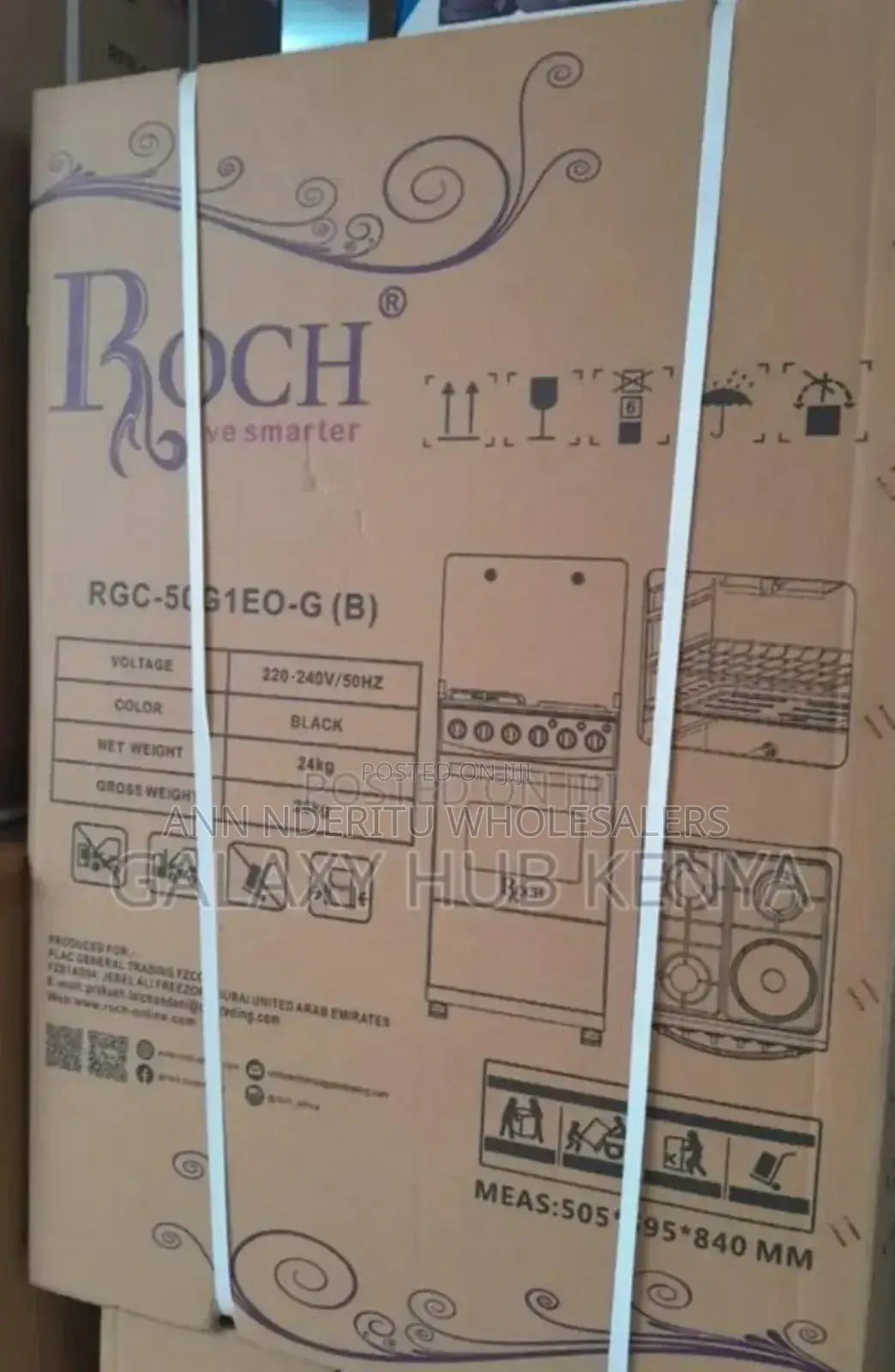 60 by 60 Roch Cooker With Electric Oven