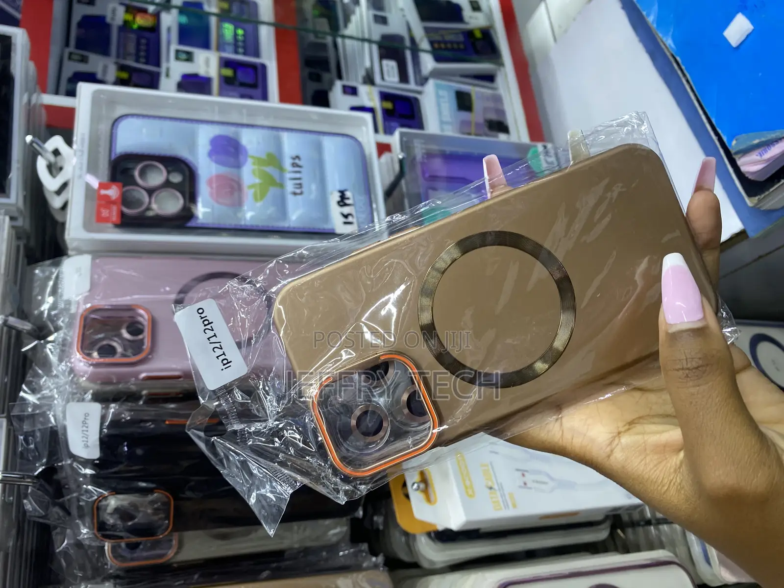 Aserty iPhone 12 Pro Magsafe Case With Lense Protector and Stand