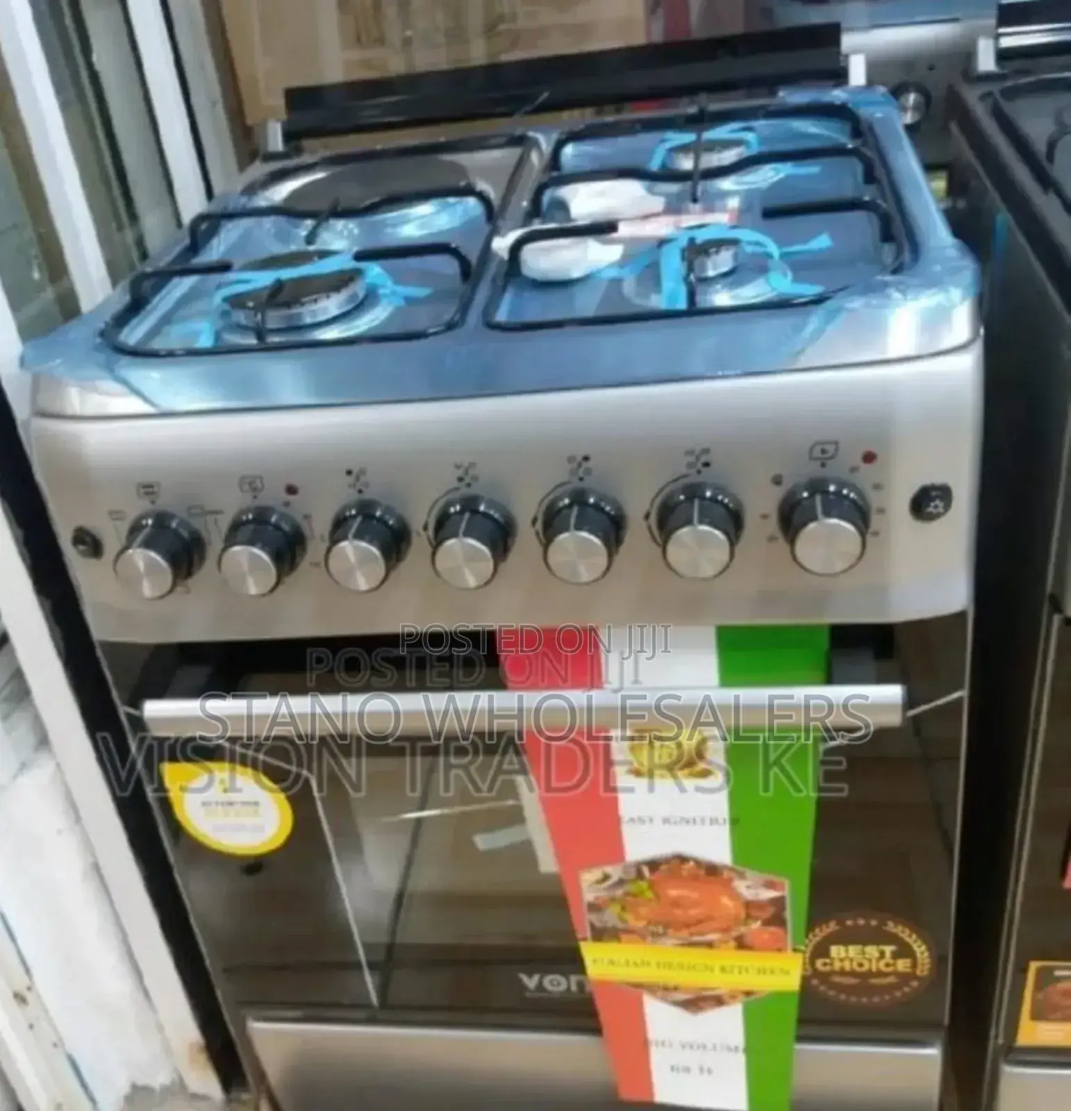 3+1 Von 60 by 60 With Electric Oven