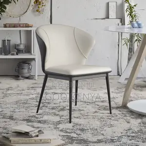 Home Dining Chair; Armless Faux Leather Chair for Dining