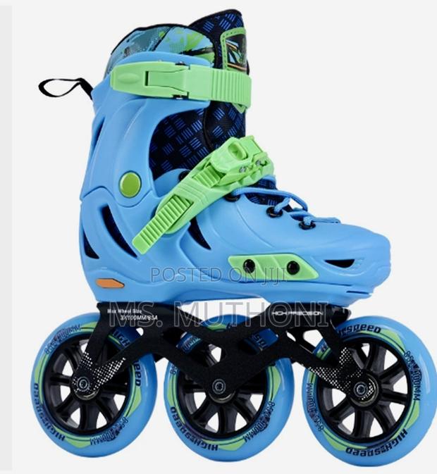 Durable Stylish Design Kids/Teens 3 Wheel Skates Size 34-41
