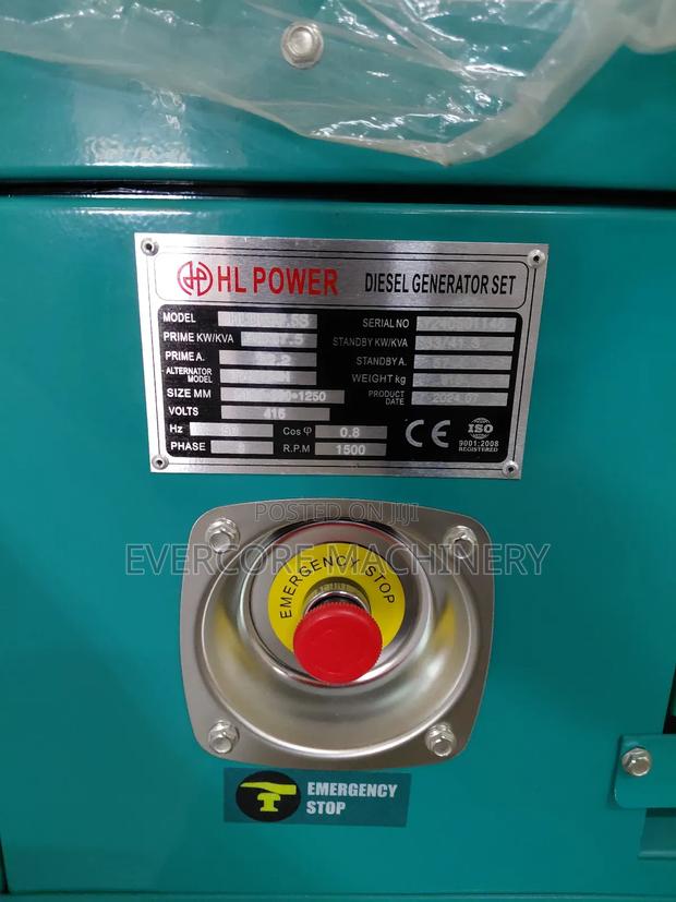Hl Power 37.5kva Diesel Silent Generator With Inbuilt Ats - thumbnail 2