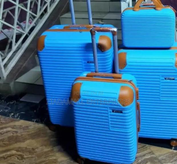 Complete Your Travels With the Ultimate 4-in-1 Hardshell Suitcase Set