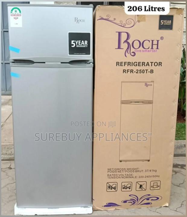 Roch 206litres RFR-250dt-B Double Door Refrigerator - main view