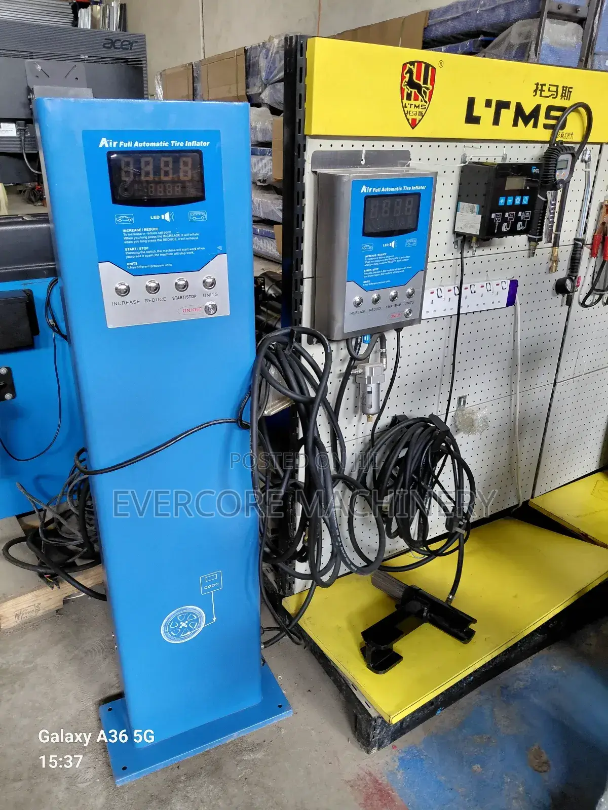 Heavy Duty Ccommercial Tyre Inflator Machine.