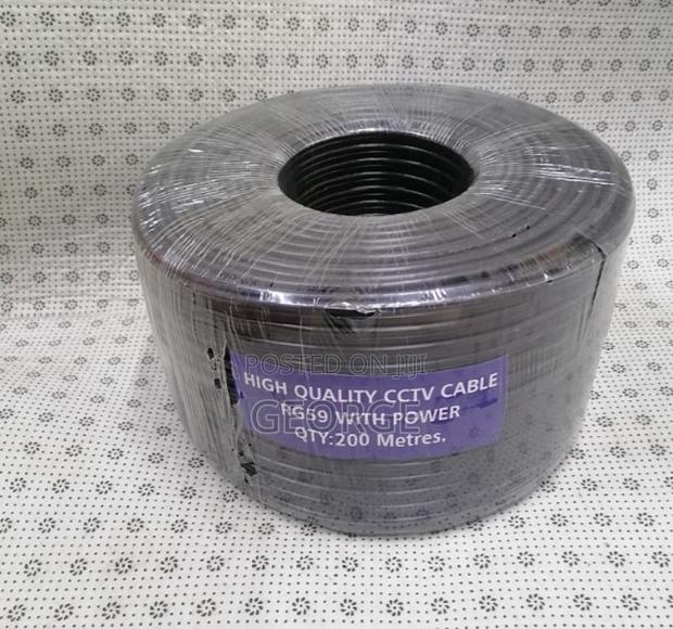 Rg59 Cable With Power 200m Generic With Video and Power Transmission