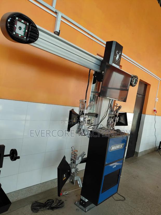 Heavy Duty Italian Computerized Wheel Alignment Machine G300 Model - thumbnail 2