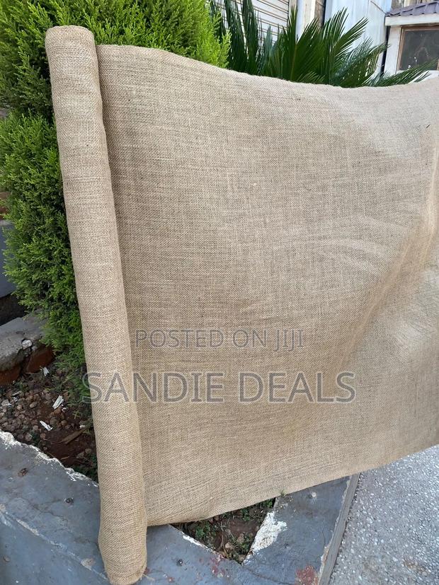 Natural Woven Hessian Cloth - main view