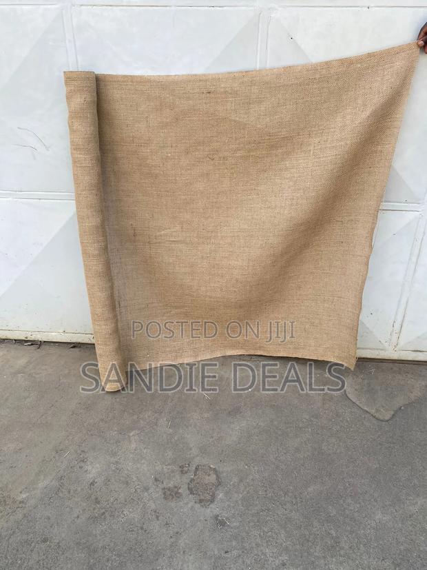 Natural Woven Hessian Cloth - thumbnail 2