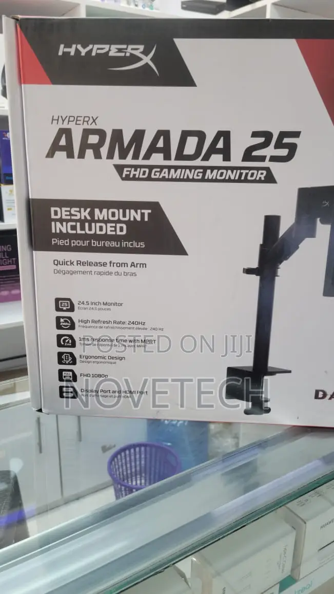 Hyperx Armada 25 – Gaming Monitor – 24.5-Inch , Fhd, 240hz Rate