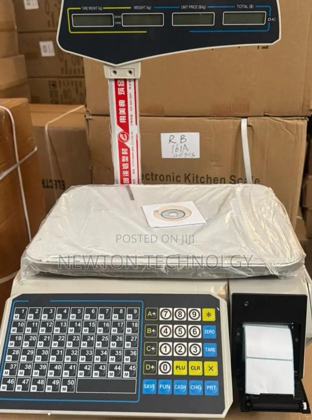 Barcode Labeling Scale - main view
