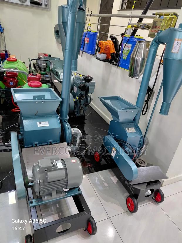 Commercial Electric Powered Poshomill 1500kg/Hr Production Capacity - main view