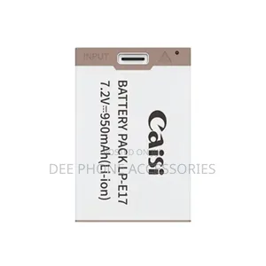 Caisi Lp E17 Type C Rechargeable Battery