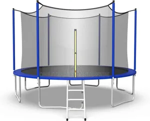 8 Ft Durable Trampoline Commercial Outdoor Heavy Duty