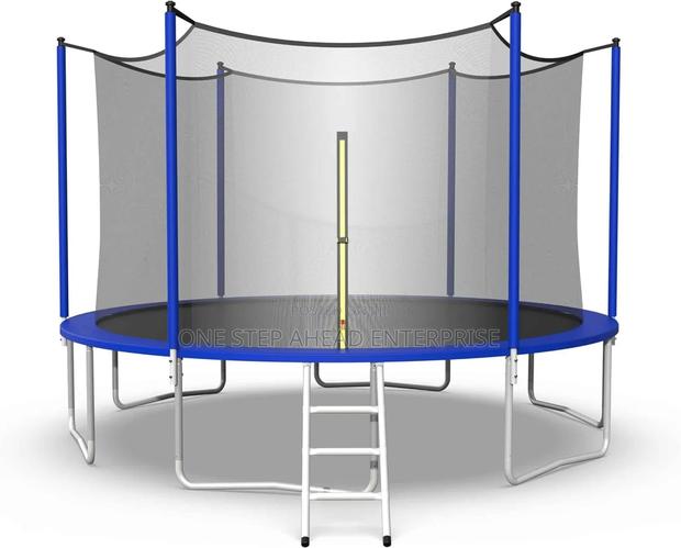 8 Ft Durable Trampoline Commercial Outdoor Heavy Duty - main view