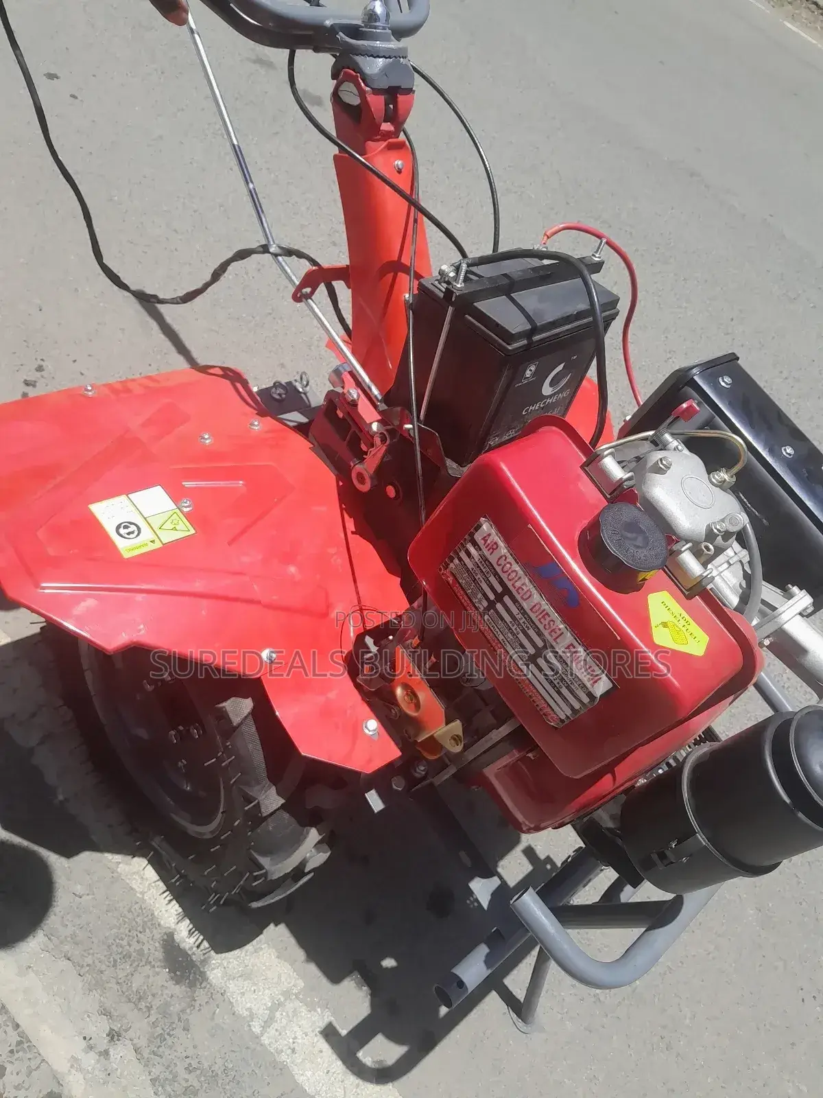 Diesel Engine Powered Power Tiller